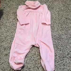 Polo velour footie outfit with shawl collar. Bundle other polo items to save!